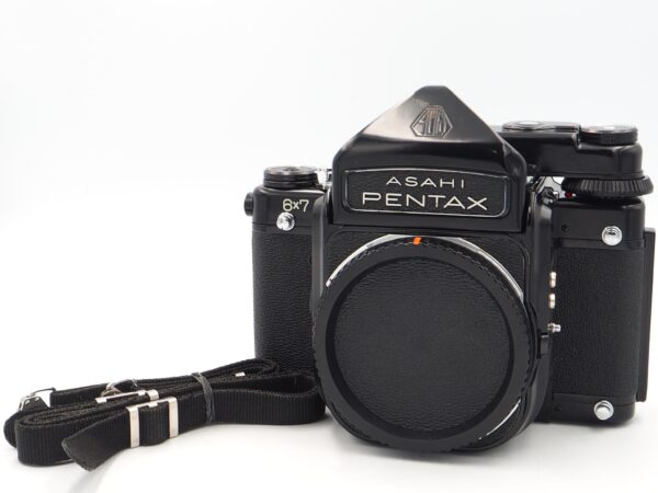 [near mint] pentax 6x7 67 ttl mirror up mup medium format film camera body japan #097