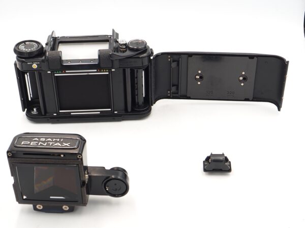 [near mint] pentax 6x7 67 ttl mirror up mup medium format film camera body japan #097