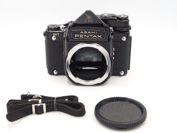 [near mint] pentax 6x7 67 ttl mirror up mup medium format film camera body japan #097