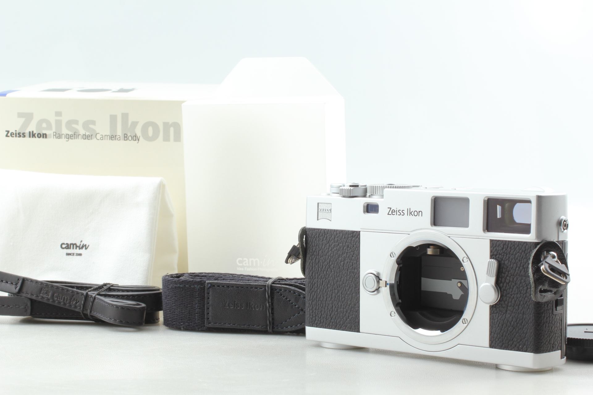 [MINT in BOX] Zeiss Ikon ZM Silver Leica M 35mm Film Camera Body From JAPAN - 1