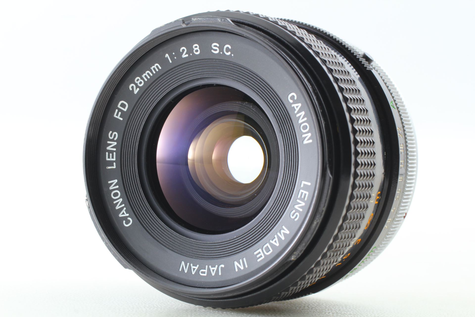 [N MINT] Canon FD 28mm f2.8 s.c. Wide Angle MF Lens From JAPAN - 1