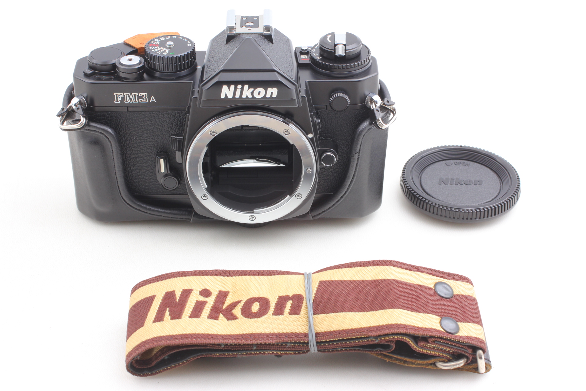 [Almost Unused ] Nikon FM3A Black SLR 35mm Body Camera JAPAN - 1