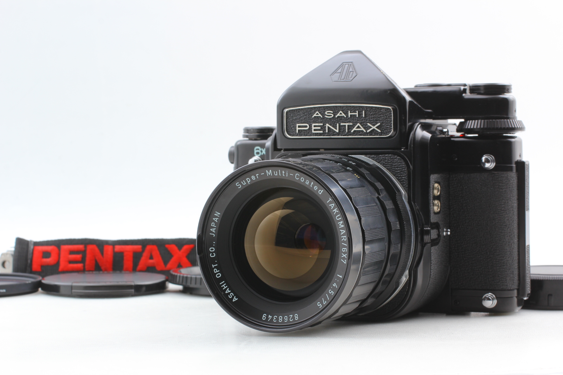 [MINT w/ Strap] Pentax 6x7 67 TTL Film Camera Body M/UP T 75mm f/4.5 Lens JAPAN - 1
