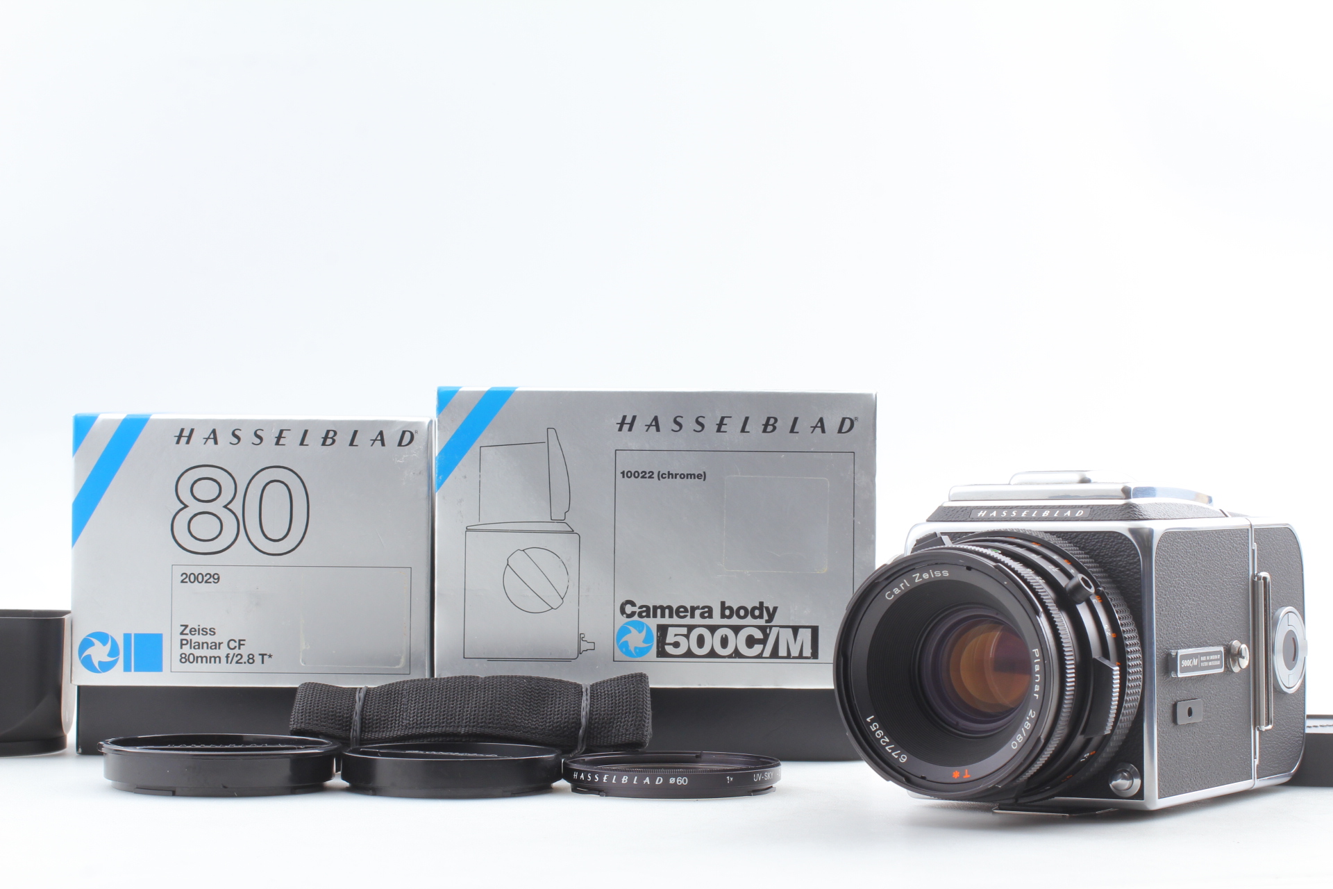 [MINT in BOX] Hasselblad 500CM C/M Film Camera CF 80mm f/2.8 Lens A12 II JAPAN - 1