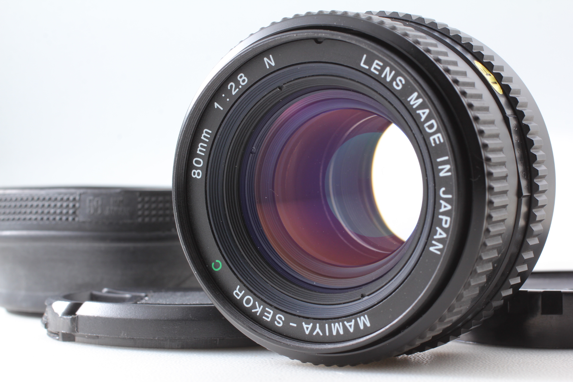 [N MINT w/ Hood ] Mamiya Sekor C 80mm F/2.8 N M645 1000S Super Pro TL From JAPAN - 1